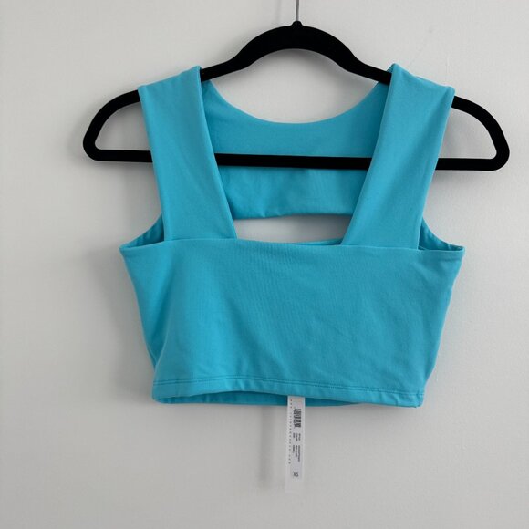 NWT Susana Monaco Slit Front Sleeveless Crop Top - XS - Picture 5 of 5